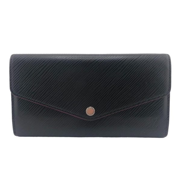 z0005760 1 LOUIS VUITTON M64322 Portefeuille Sara Long Wallet Black