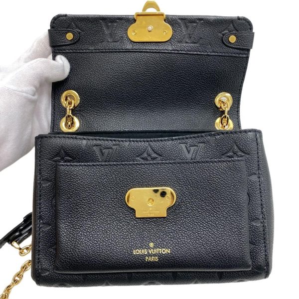 z0005791 9 LOUIS VUITTON Vavant BB Empreinte Shoulder Bag Black