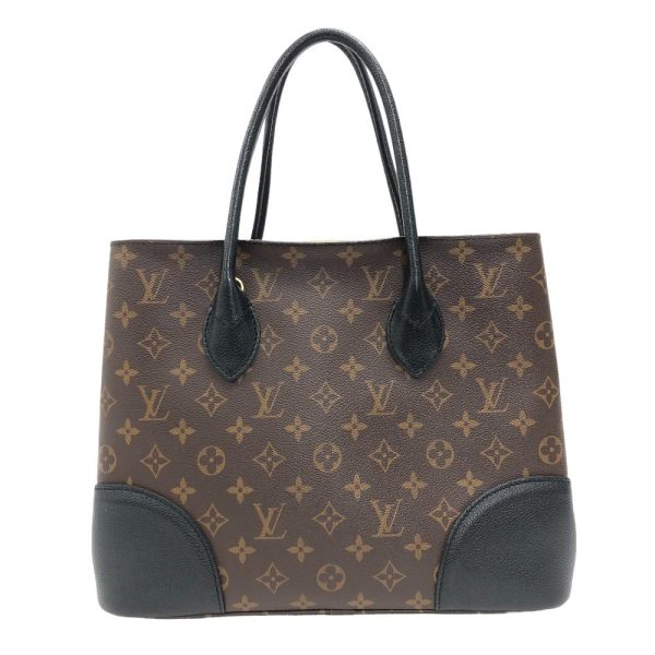 z0005795 2 LOUIS VUITTON Flandrine Monogram Handbag Brown