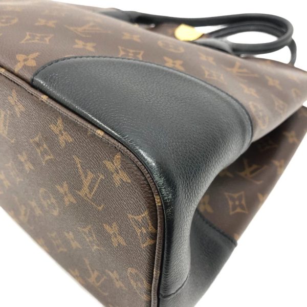 z0005795 3 LOUIS VUITTON Flandrine Monogram Handbag Brown