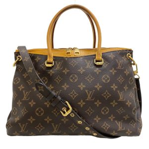 z0005813 1 Louis Vuitton Pallas BB 2WAY Bag Monogram Macassar