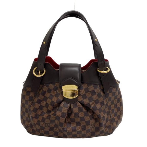 z0005816 1 LOUIS VUITTON N41540 Sistina GM Damier Shoulder Bag Brown