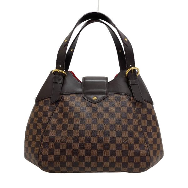 z0005816 2 LOUIS VUITTON N41540 Sistina GM Damier Shoulder Bag Brown