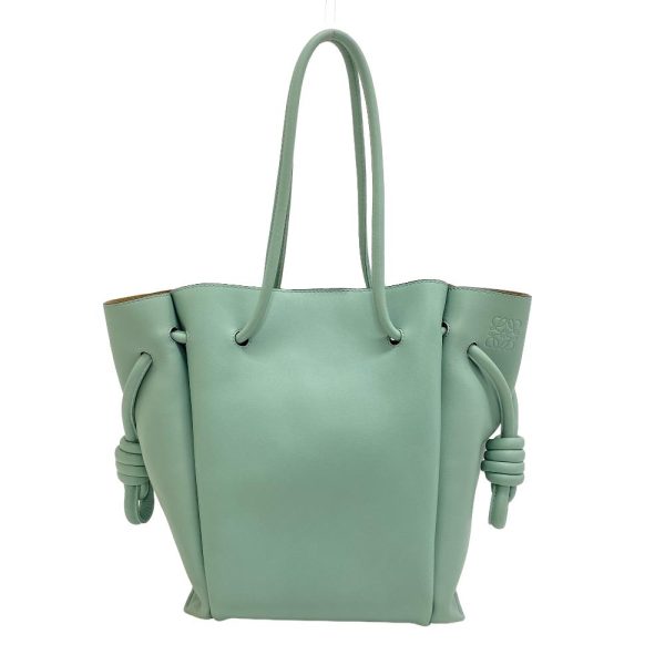 z0005818 1 LOEWE Flamenco Knot Handbag Aqua Green