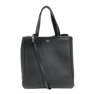 z0005821 1 PRADA Prada Tessuto Nylon Vitello 2way Leather Handbag Black