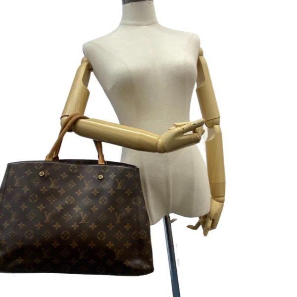 z0005844 13 LOUIS VUITTON M41067 Montaigne GM Monogram Brown