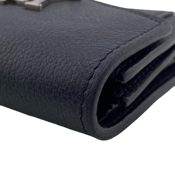 z0005854 7 LOUIS VUITTON M62947 Portefeuil My Lock Me Trifold Wallet Black