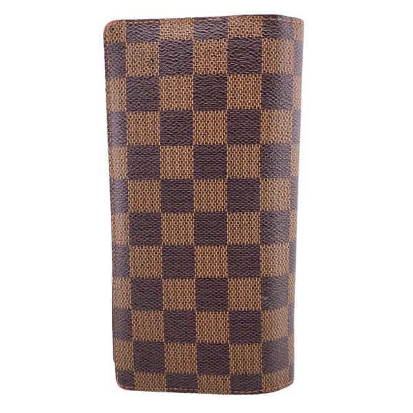 z0005908 2 LOUIS VUITTON N60017 Portefeuille Braza Damier Long Wallet Brown