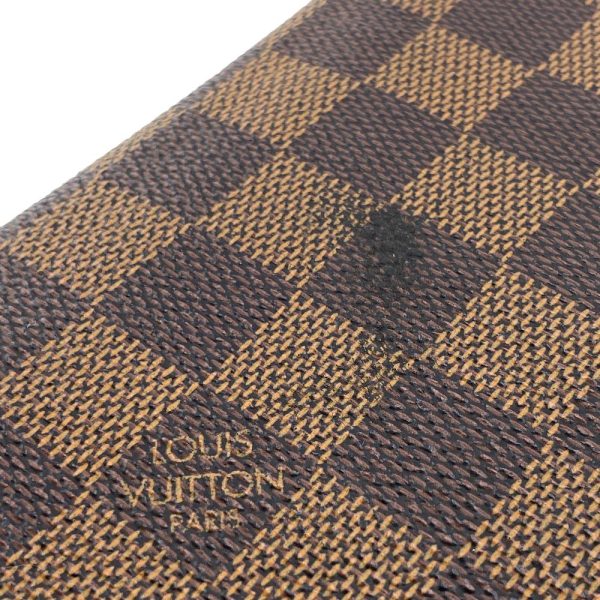 z0005908 7 LOUIS VUITTON N60017 Portefeuille Braza Damier Long Wallet Brown