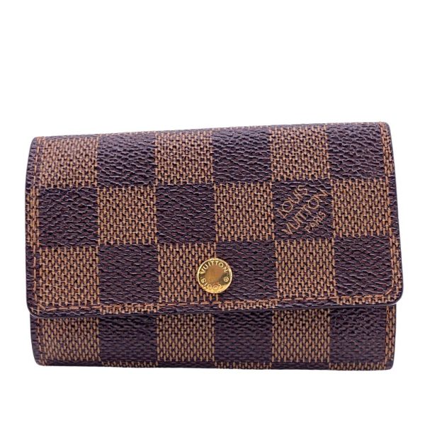 z0005914 1 LOUIS VUITTON N62630 Multicle 6 Damier Key Case Brown