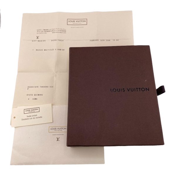 z0005914 13 LOUIS VUITTON N62630 Multicle 6 Damier Key Case Brown