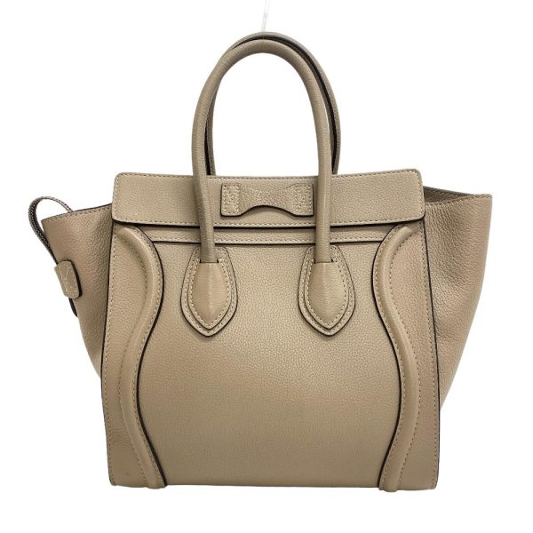 z0005917 2 CELINE Luggage Handbag Beige