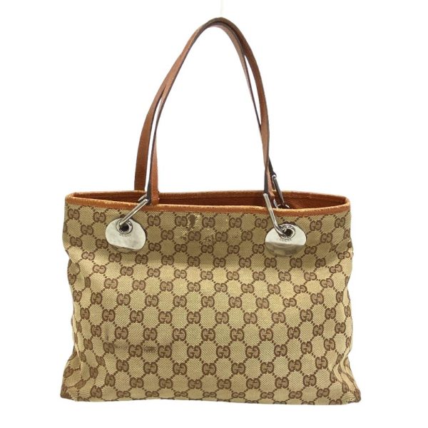 z0005938 2 GUCCI GG canvas handbag beige