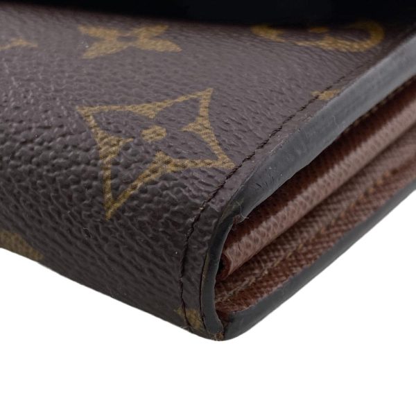 z0005952 5 LOUIS VUITTON M60531 Portefeuille Sarah Long Wallet Brown