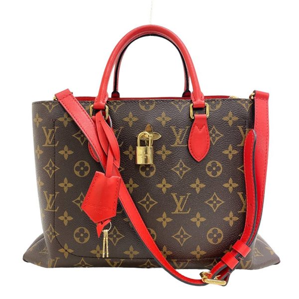 z0005976 1 LOUIS VUITTON Flower Tote Shoulder Bag Monogram Brown