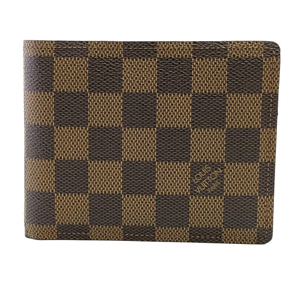 z0005983 1 LOUIS VUITTON N60011 Portefeuille Florin Damier Wallet Brown