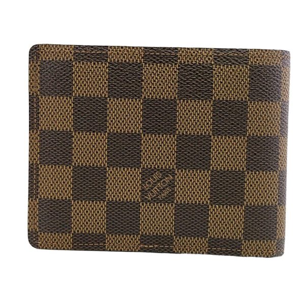 z0005983 2 LOUIS VUITTON N60011 Portefeuille Florin Damier Wallet Brown