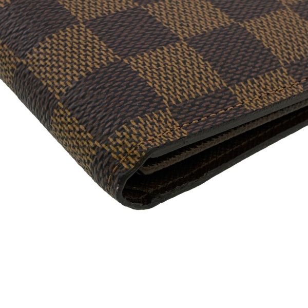 z0005983 3 LOUIS VUITTON N60011 Portefeuille Florin Damier Wallet Brown