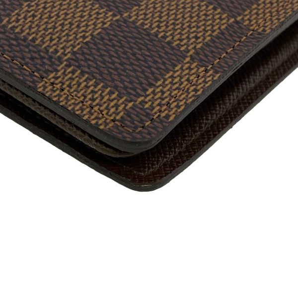 z0005983 4 LOUIS VUITTON N60011 Portefeuille Florin Damier Wallet Brown