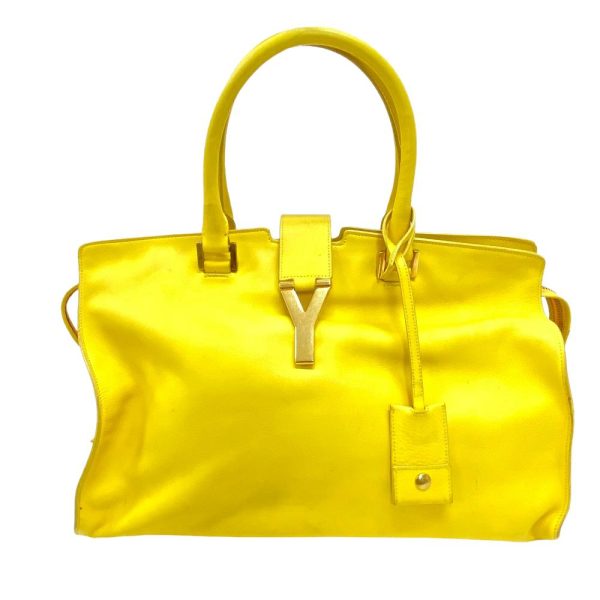 z0006008 1 SAINT LAURENT 311208 Cabas Classic Handbag Yellow