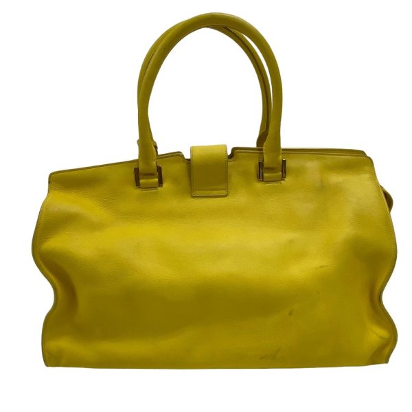 z0006008 2 SAINT LAURENT 311208 Cabas Classic Handbag Yellow