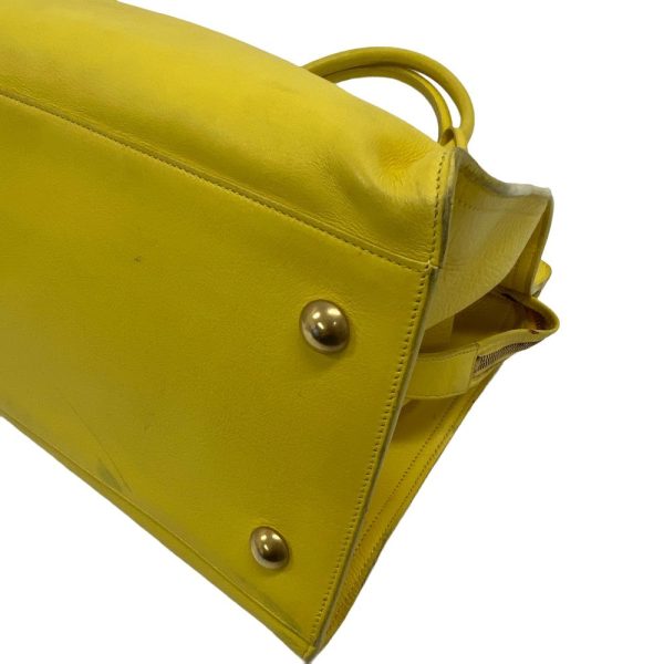 z0006008 3 SAINT LAURENT 311208 Cabas Classic Handbag Yellow