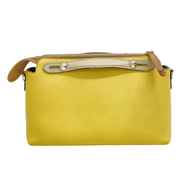 z0006009 2 FENDI Visible Medium 2way Shoulder Bag Yellow