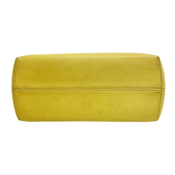 z0006009 7 FENDI Visible Medium 2way Shoulder Bag Yellow