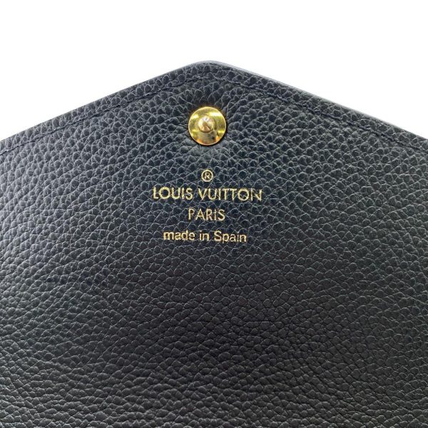 z0006029 14 LOUIS VUITTON Portefeuille Sarah Empreinte Long Wallet Black