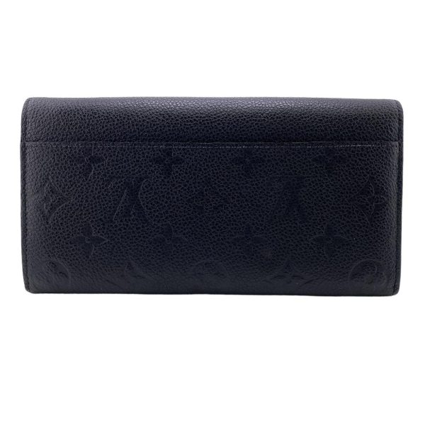 z0006029 2 LOUIS VUITTON Portefeuille Sarah Empreinte Long Wallet Black