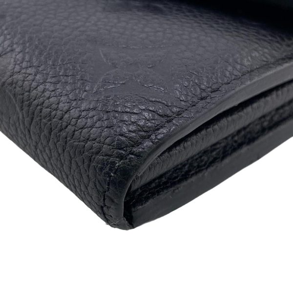 z0006029 3 LOUIS VUITTON Portefeuille Sarah Empreinte Long Wallet Black