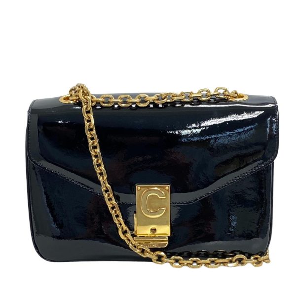 z0006046 1 CELINE Shoulder Bag Black