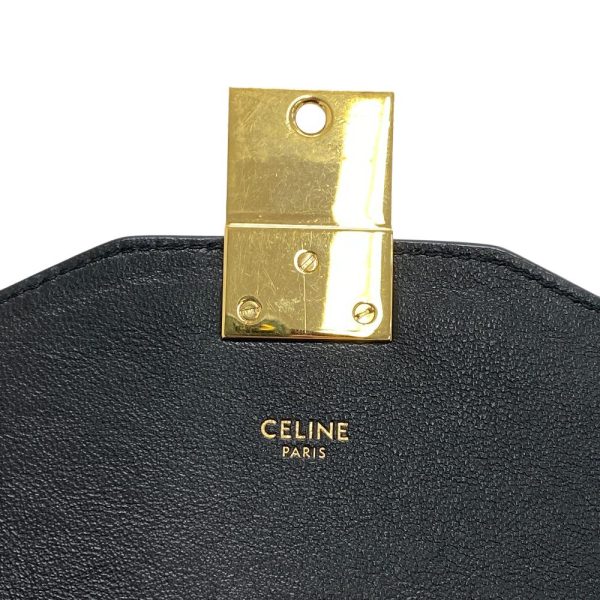 z0006046 9 CELINE Shoulder Bag Black