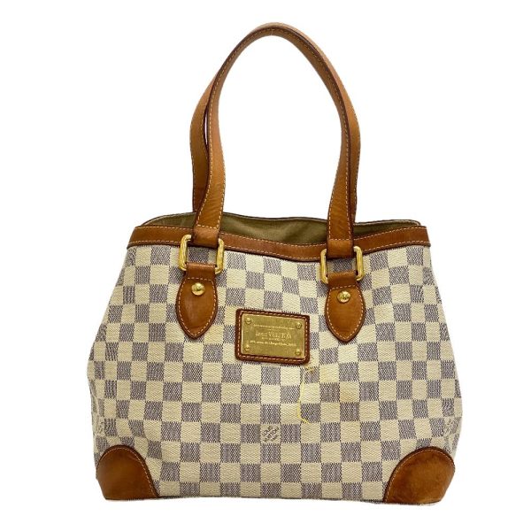 z0006069 1 LOUIS VUITTON N51207 Hampstead PM Damier Handbag Azur