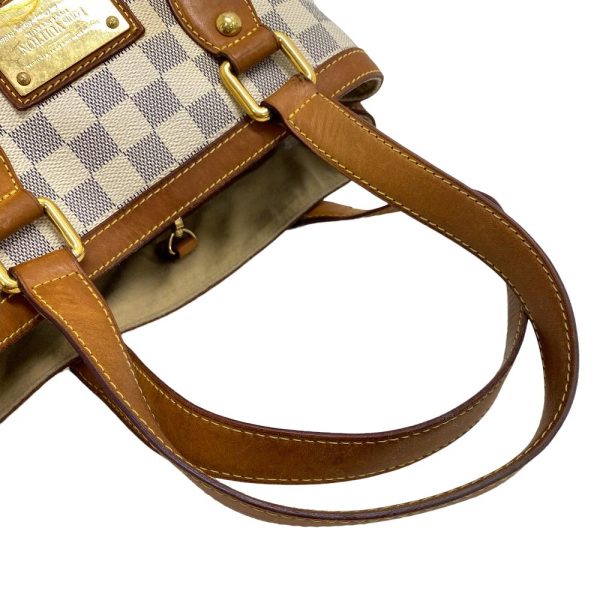 z0006069 7 LOUIS VUITTON N51207 Hampstead PM Damier Handbag Azur