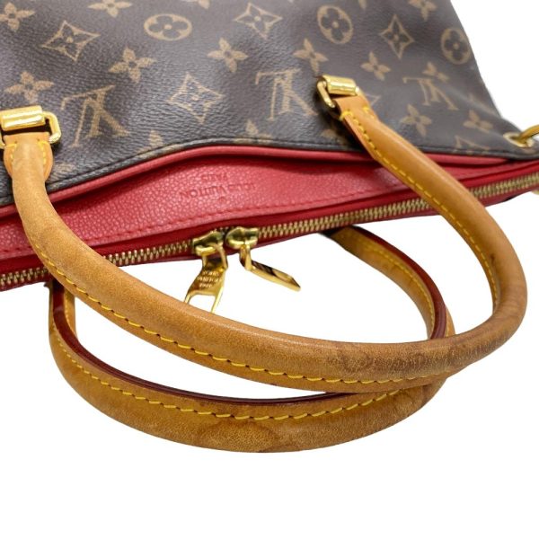 z0006105 6 LOUIS VUITTON M41175 Pallas MM Monogram Brown