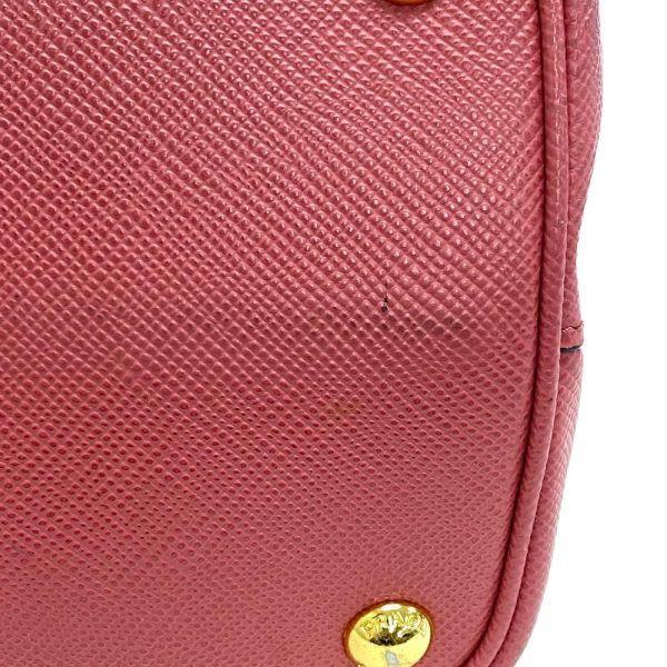 z0006113 9 PRADA B2756T Saffiano Cuir Handbag Pink