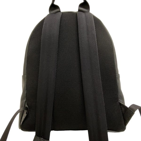 z0006114 2 FENDI Selleria Backpack Daypack Black