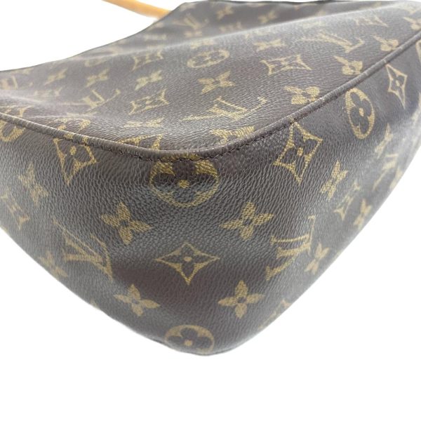 z0006115 3 LOUIS VUITTON M51146 Looping MM Monogram Shoulder Bag Brown