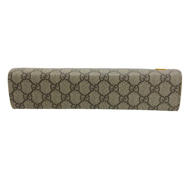 z0006174 5 GUCCI GG Supreme Clutch Bag Beige