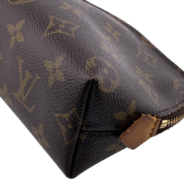 z0006191 4 LOUIS VUITTON M47515 Pochette Cosmetic Monogram Pouch Brown