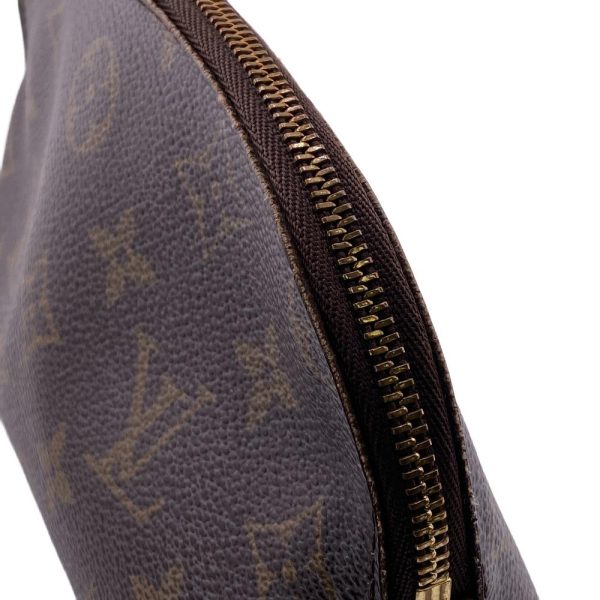 z0006191 7 LOUIS VUITTON M47515 Pochette Cosmetic Monogram Pouch Brown