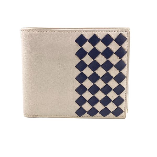 z0006252 1 BOTTEGAVENETA Intrecciato Bifold Wallet Gray