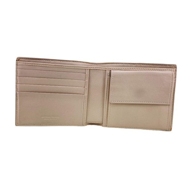 z0006252 7 BOTTEGAVENETA Intrecciato Bifold Wallet Gray