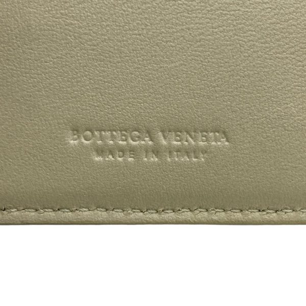 z0006252 9 BOTTEGAVENETA Intrecciato Bifold Wallet Gray