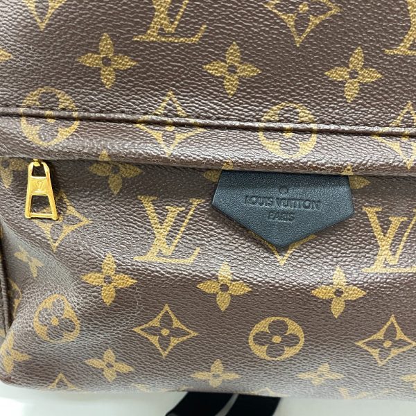 z0006263 12 LOUIS VUITTON Palm Springs MM Monogram Backpack Brown