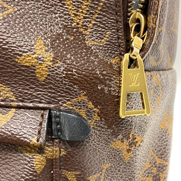 z0006263 13 LOUIS VUITTON Palm Springs MM Monogram Backpack Brown