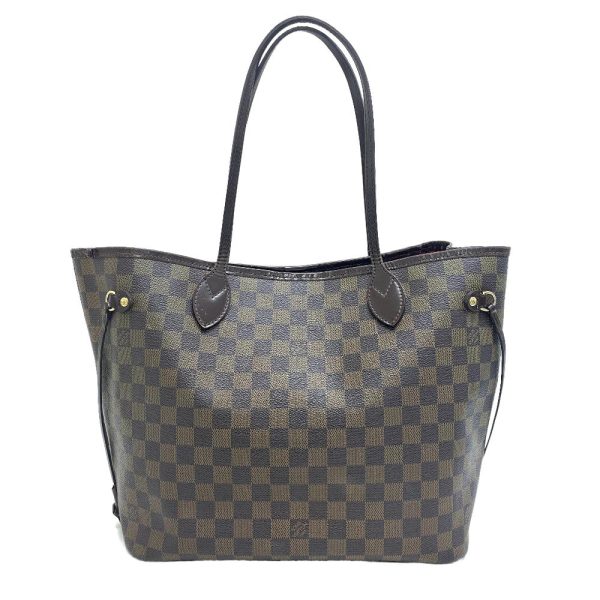 z0006265 1 LOUIS VUITTON N51105 Neverfull MM Damier Tote Bag Brown