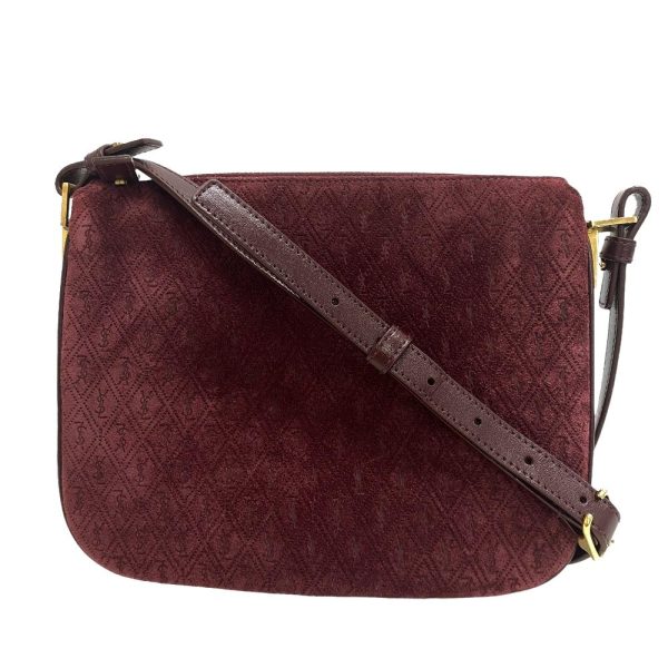 z0006299 1 SAINT LAURENT Monogram Shoulder Bag Bordeaux