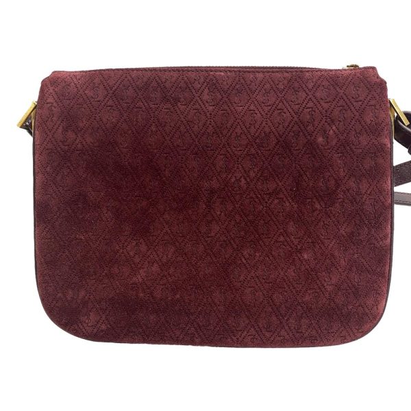 z0006299 2 SAINT LAURENT Monogram Shoulder Bag Bordeaux